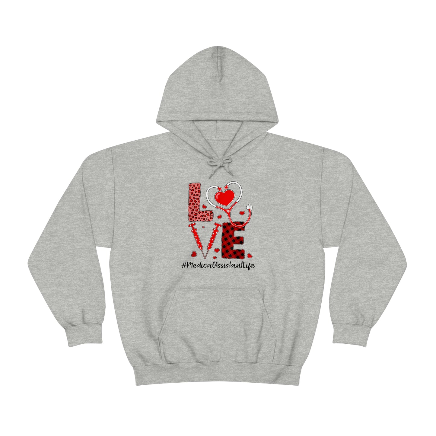 LOVE MEDICAL ASSISTANT LIFE (Unisex Heavy Blend™ Hoodie)