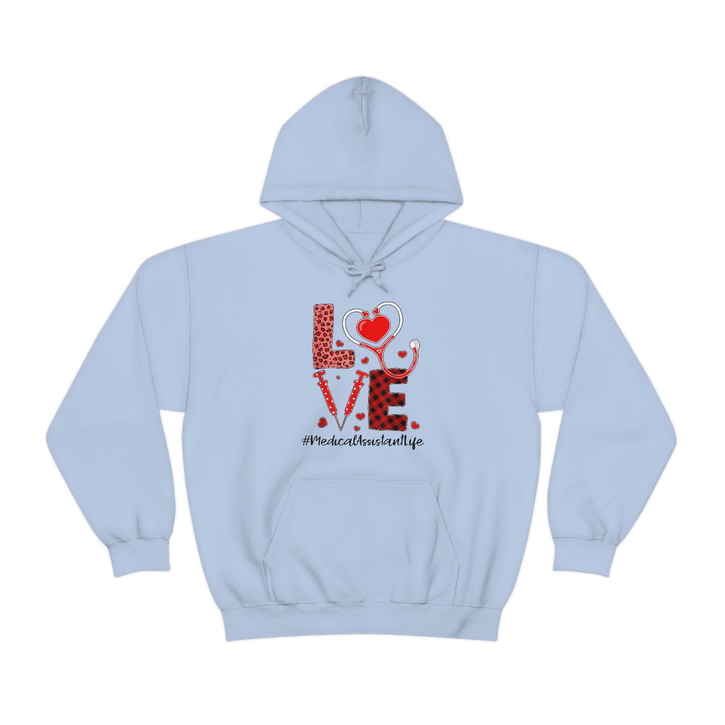 LOVE MEDICAL ASSISTANT LIFE (Unisex Heavy Blend™ Hoodie)