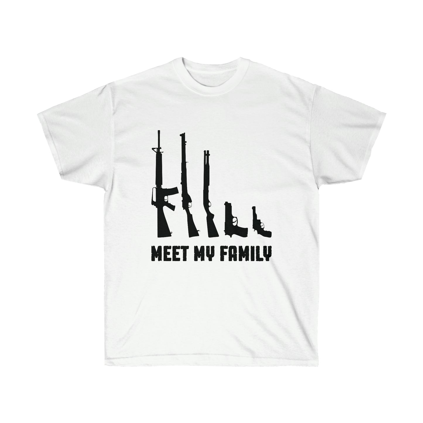 MEET MY FAMILY (Unisex Ultra Cotton Tee)