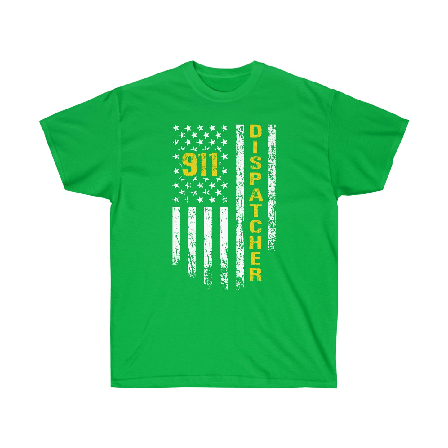 911 DISPATCHER FLAG (Unisex Ultra Cotton Tee)