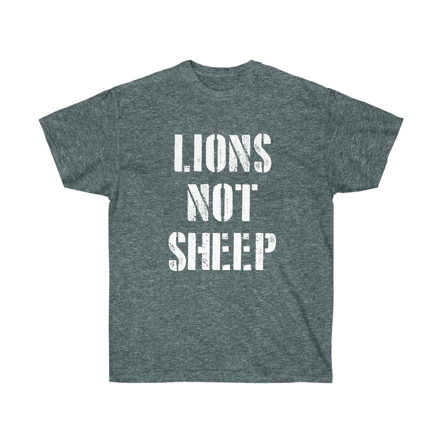 LIONS NOT SHEEP (Unisex Ultra Cotton Tee)