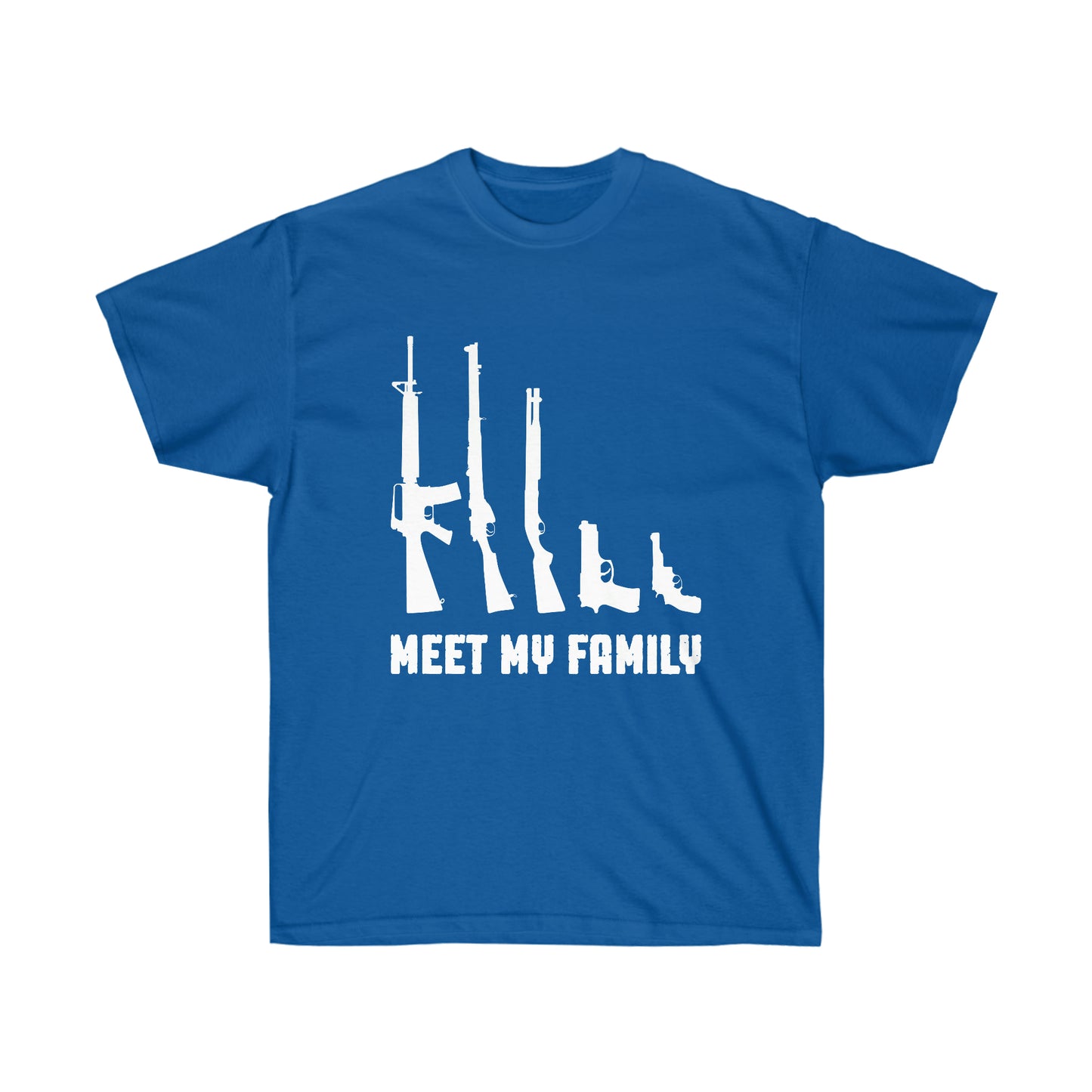 MEET MY FAMILY (Unisex Ultra Cotton Tee)