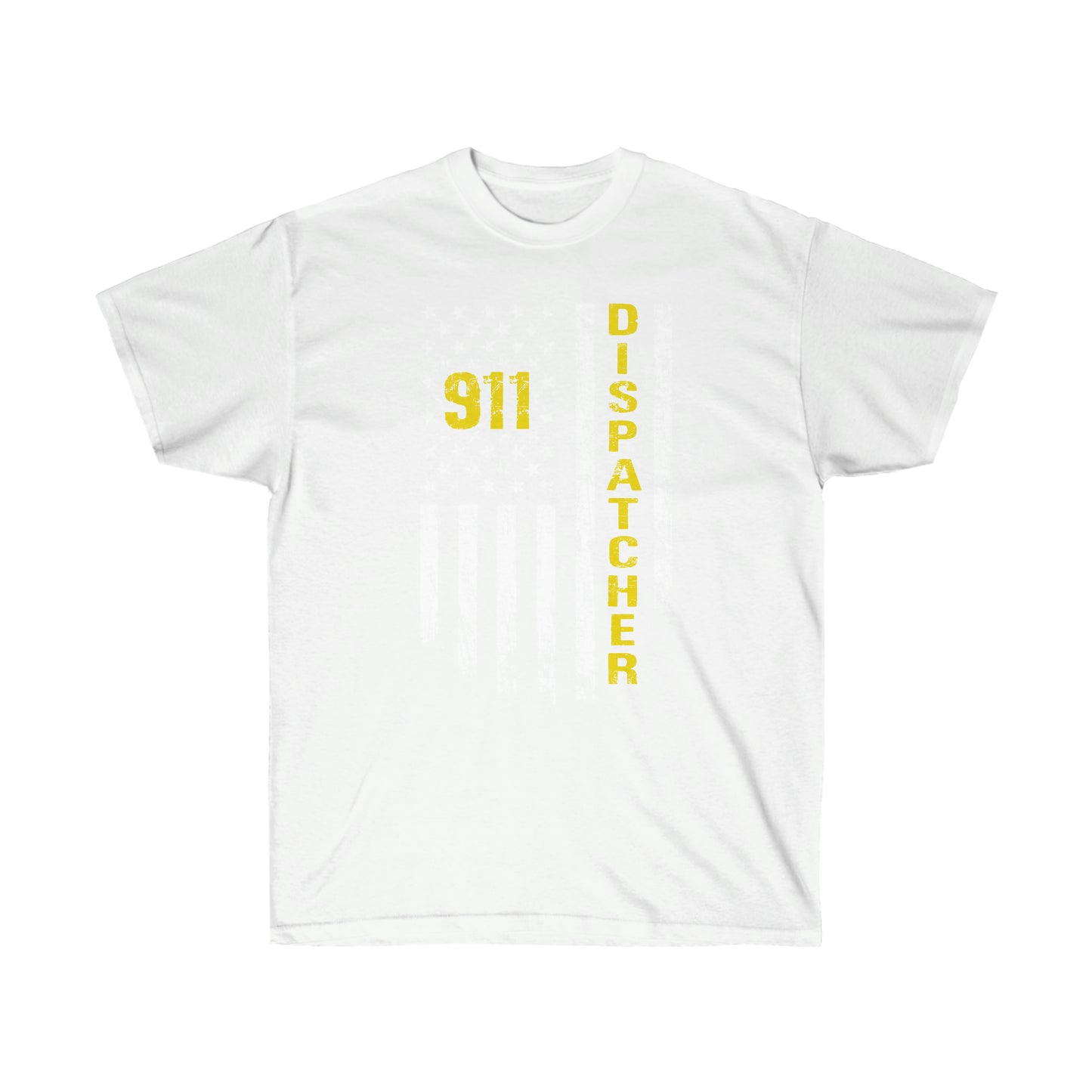 911 DISPATCHER FLAG (Unisex Ultra Cotton Tee)