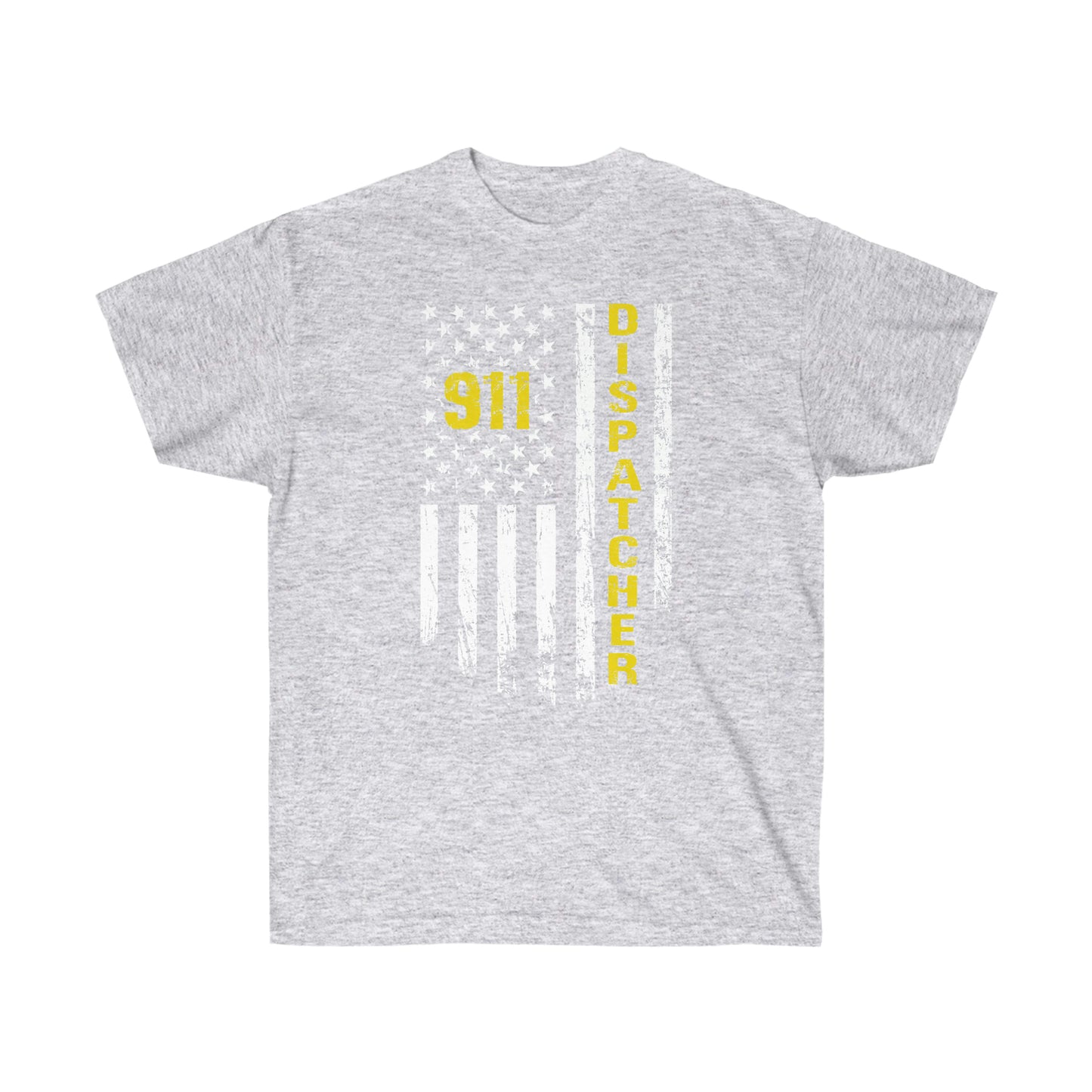 911 DISPATCHER FLAG (Unisex Ultra Cotton Tee)