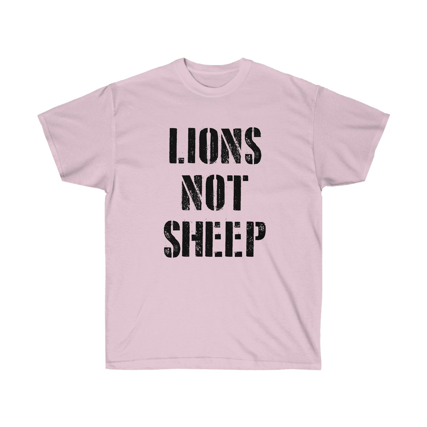 LIONS NOT SHEEP (Unisex Ultra Cotton Tee)