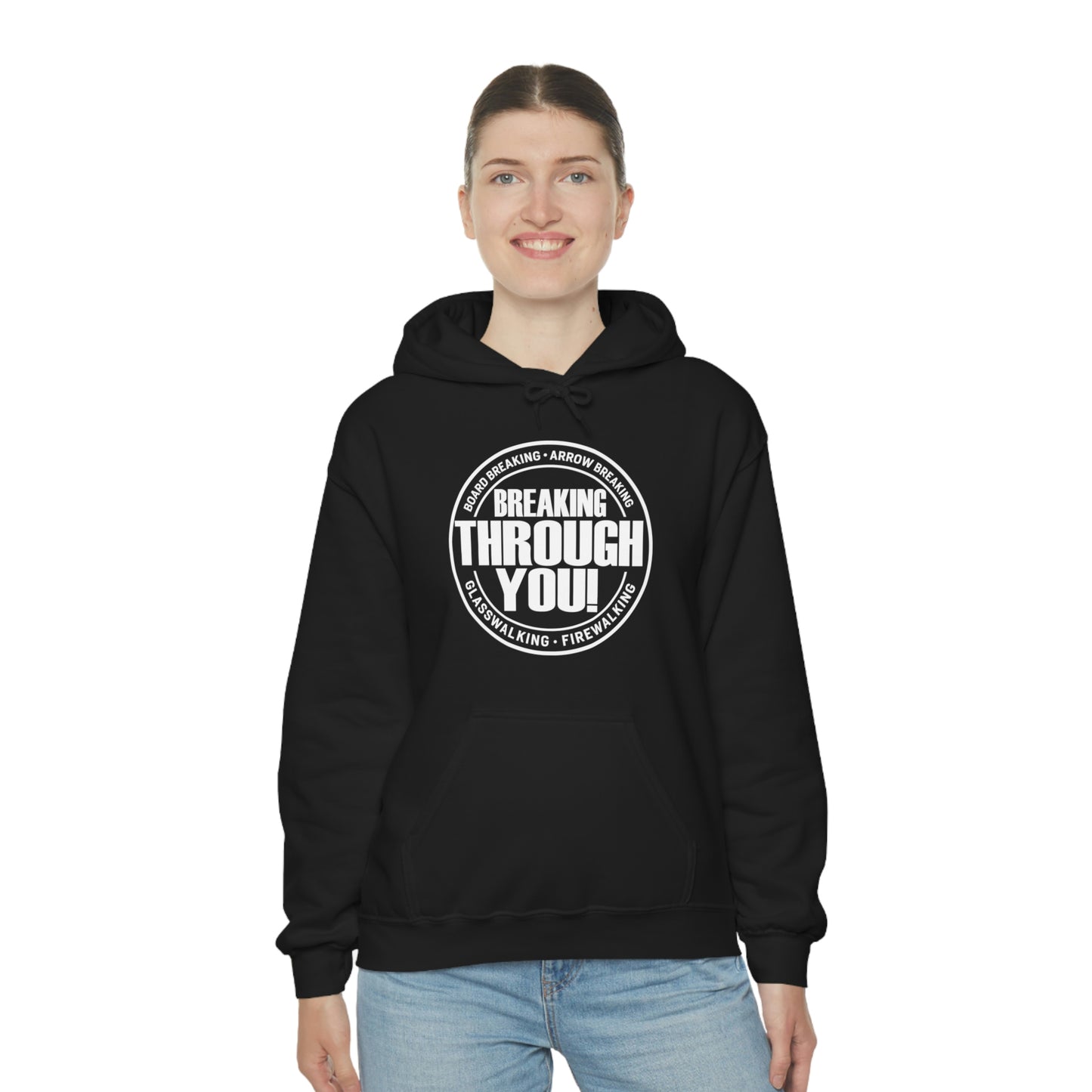 Breaking Through You! (Unisex Heavy Blend™ Hooded Sweatshirt)