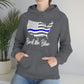 BACK THE BLUE (Unisex Heavy Blend™ Hoodie)