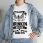 MERICA DRINKIN BOOZE REFUSING TO LOSE  (Unisex t-shirt)