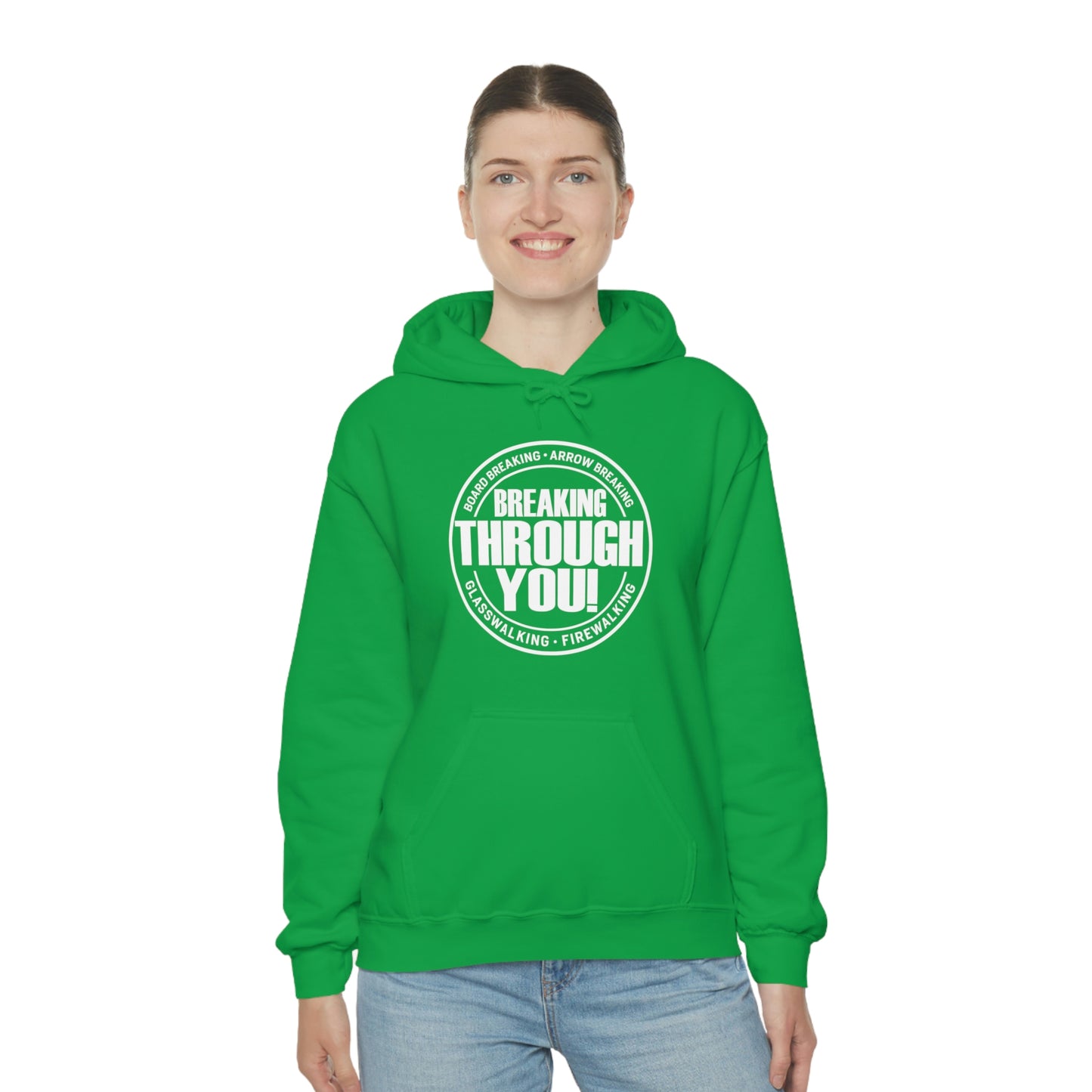 Breaking Through You! (Unisex Heavy Blend™ Hooded Sweatshirt)