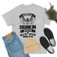 MERICA DRINKIN BOOZE REFUSING TO LOSE  (Unisex t-shirt)