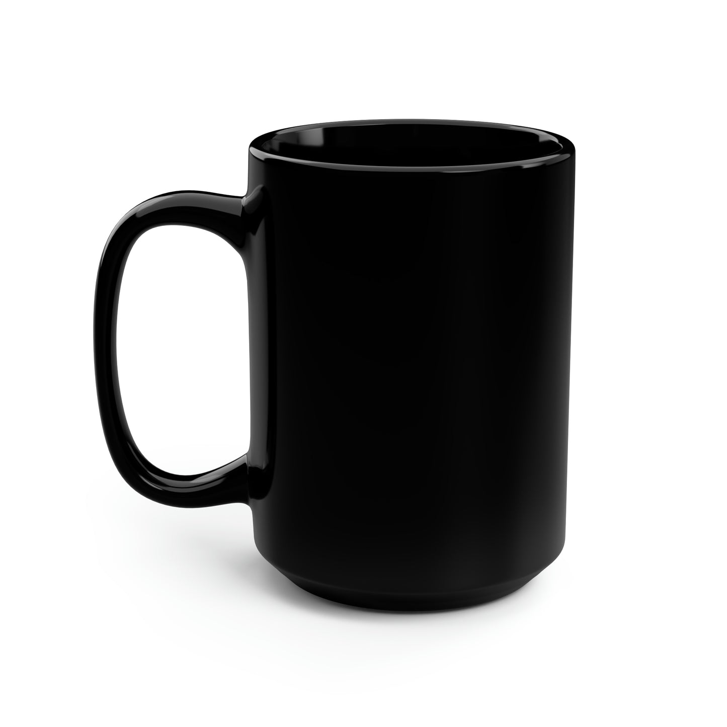 Breaking Through You (Black Mug, 15oz)