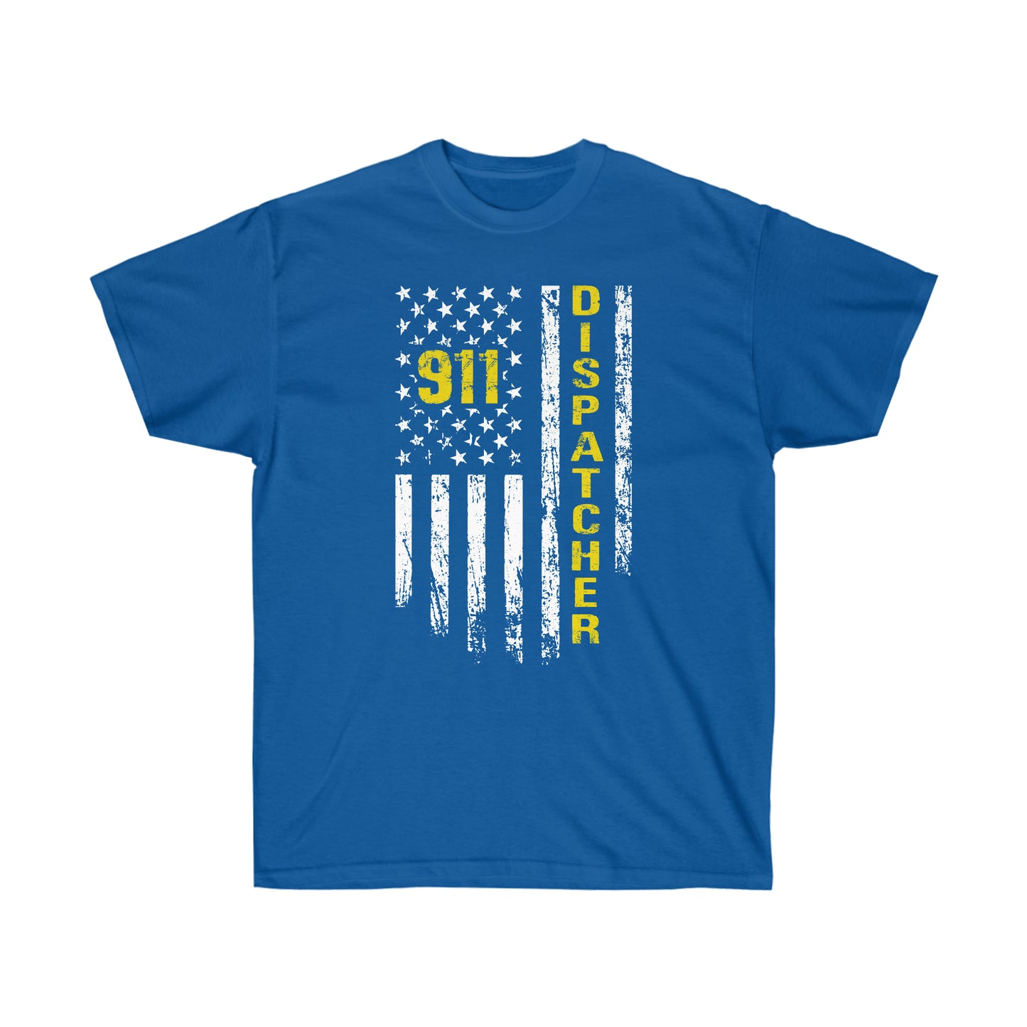 911 DISPATCHER FLAG (Unisex Ultra Cotton Tee)