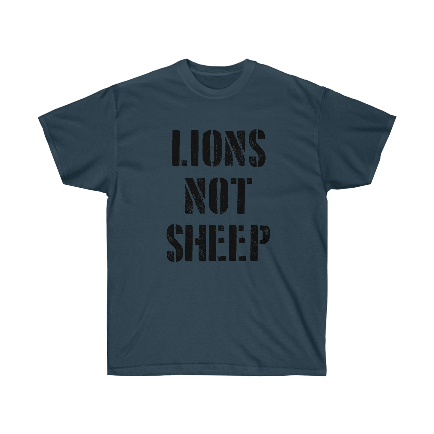 LIONS NOT SHEEP (Unisex Ultra Cotton Tee)